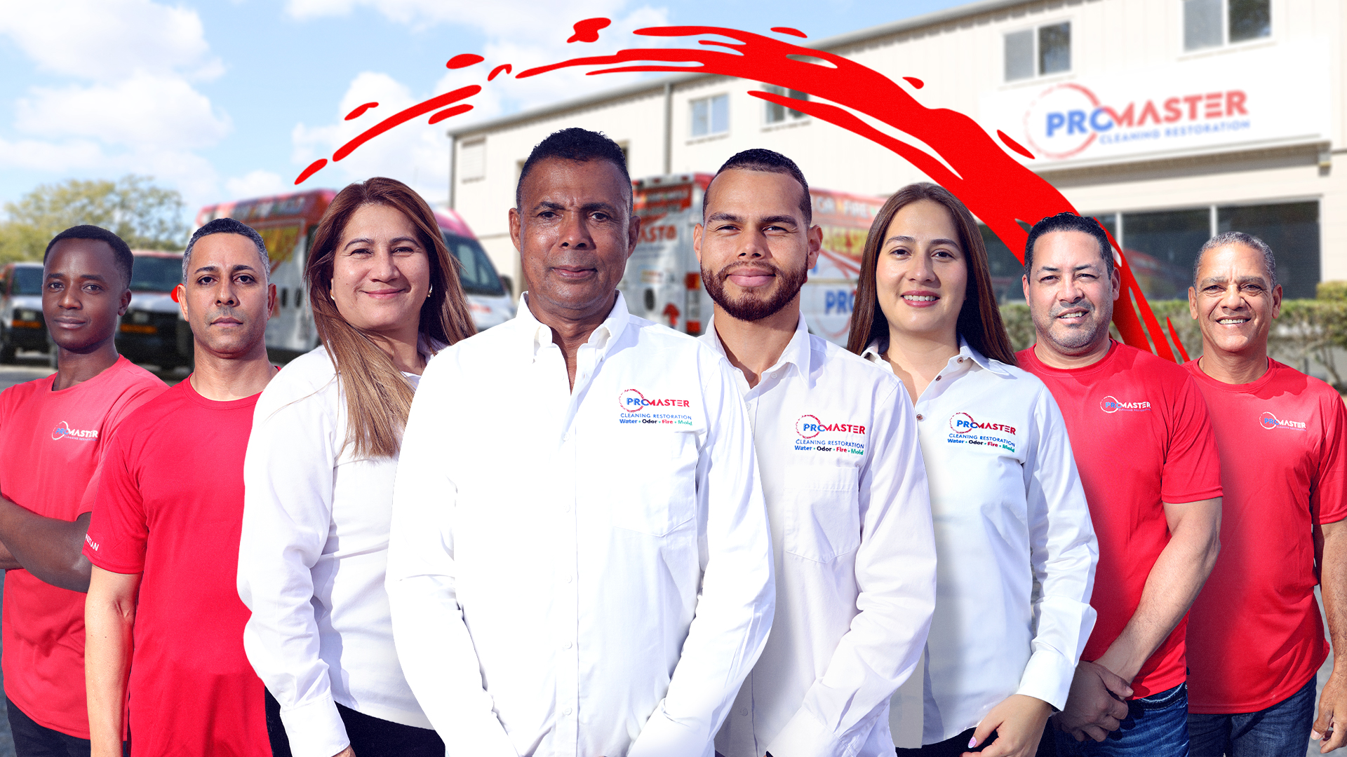 The ProMaster Cleaning Restoration Team