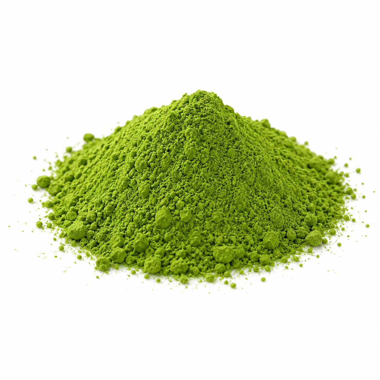 Stenmalet ceremonial matcha-pulver