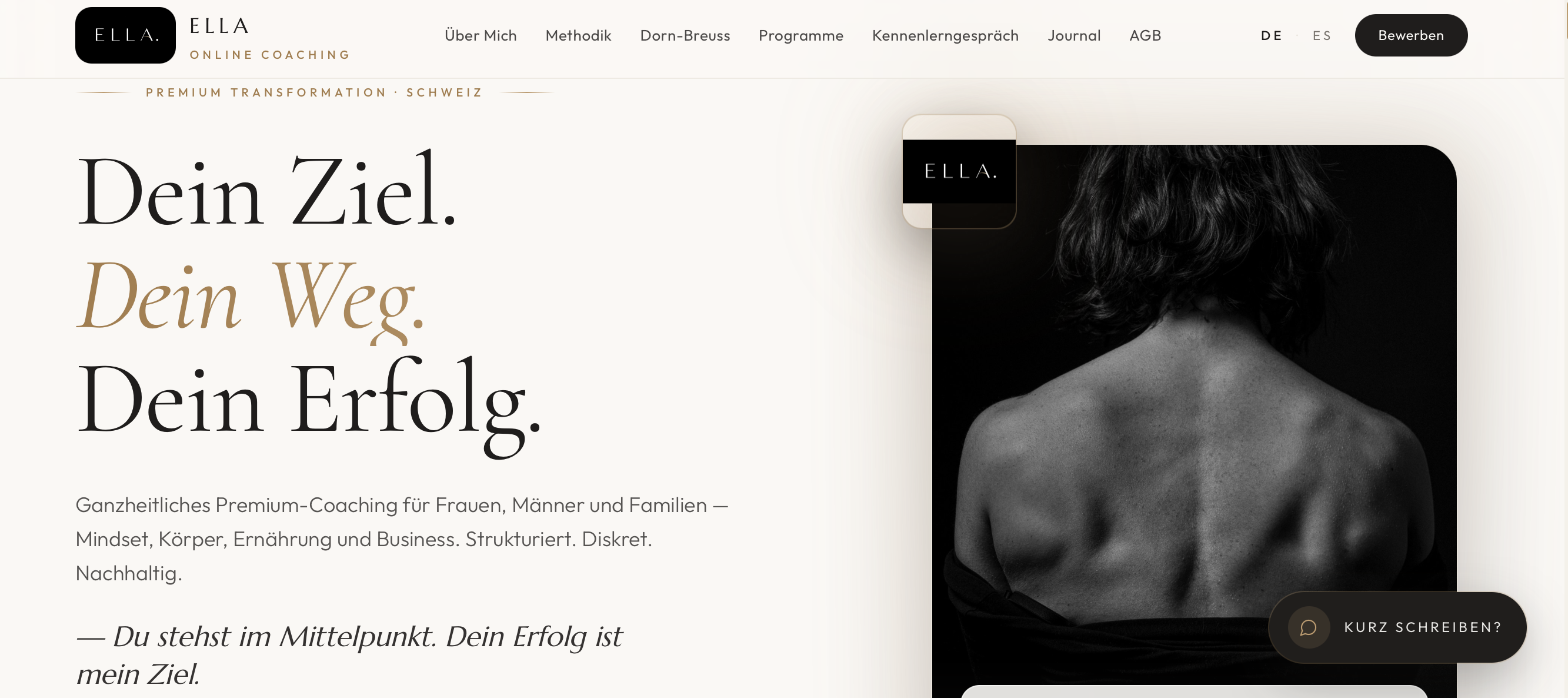 ELLA Online Coaching · Live