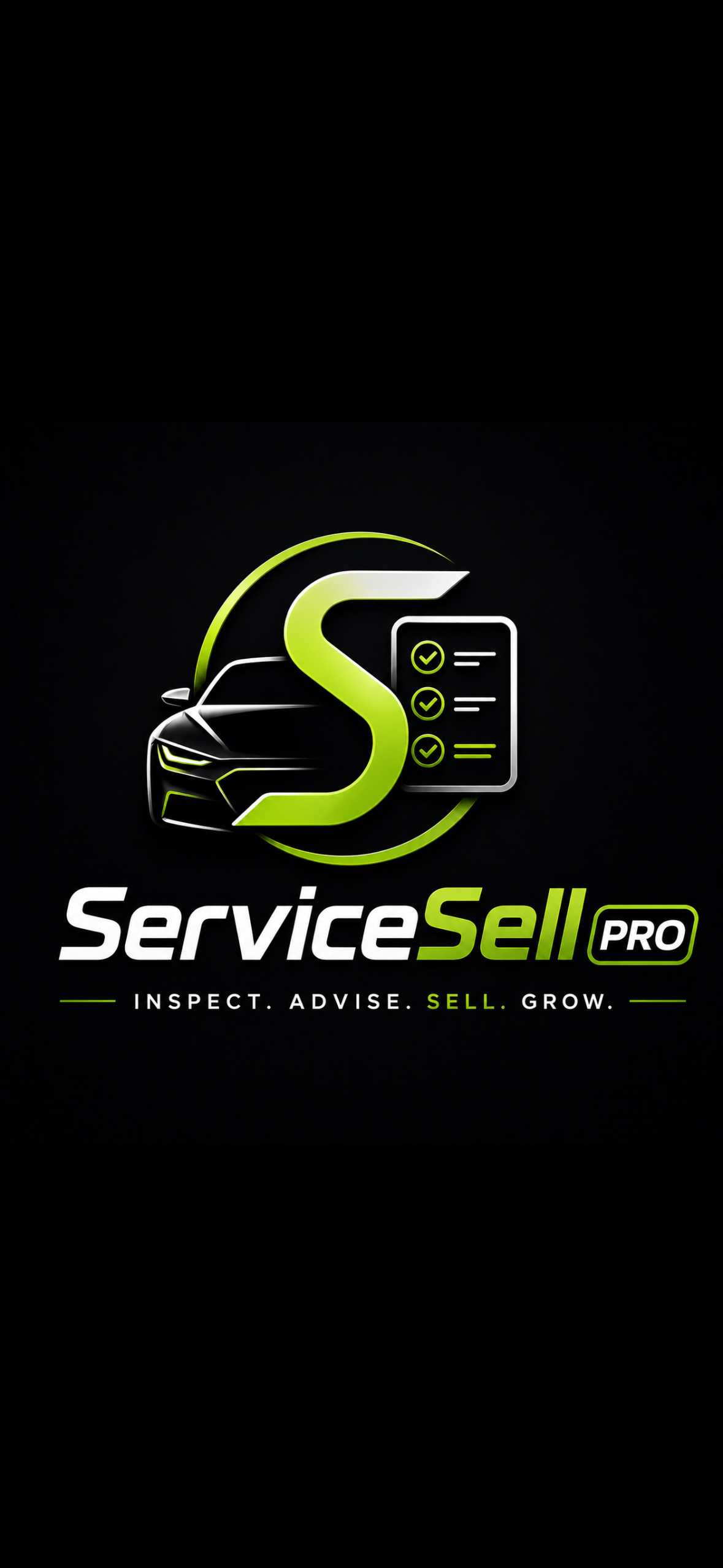 ServiceSell Pro · Inspect. Advise. Sell. Grow.
