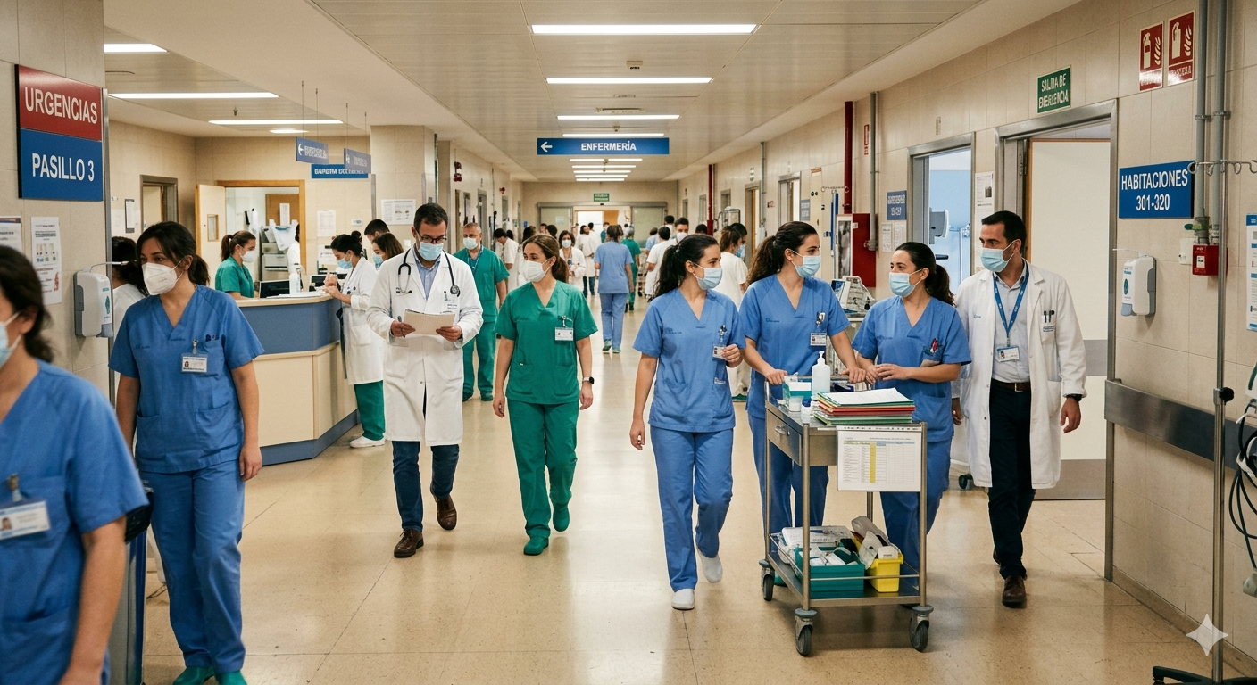 Hospital corridor