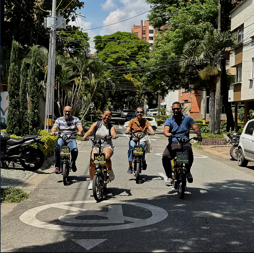 Tour ebike miradores panorámicos Medellín