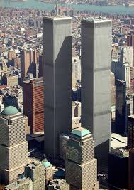 Twin Towers from above