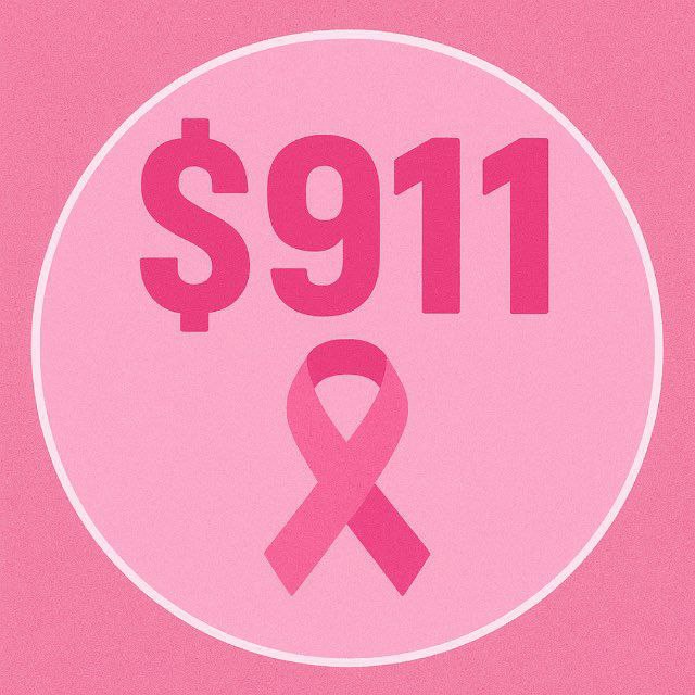 Breast Cancer $1500 donation