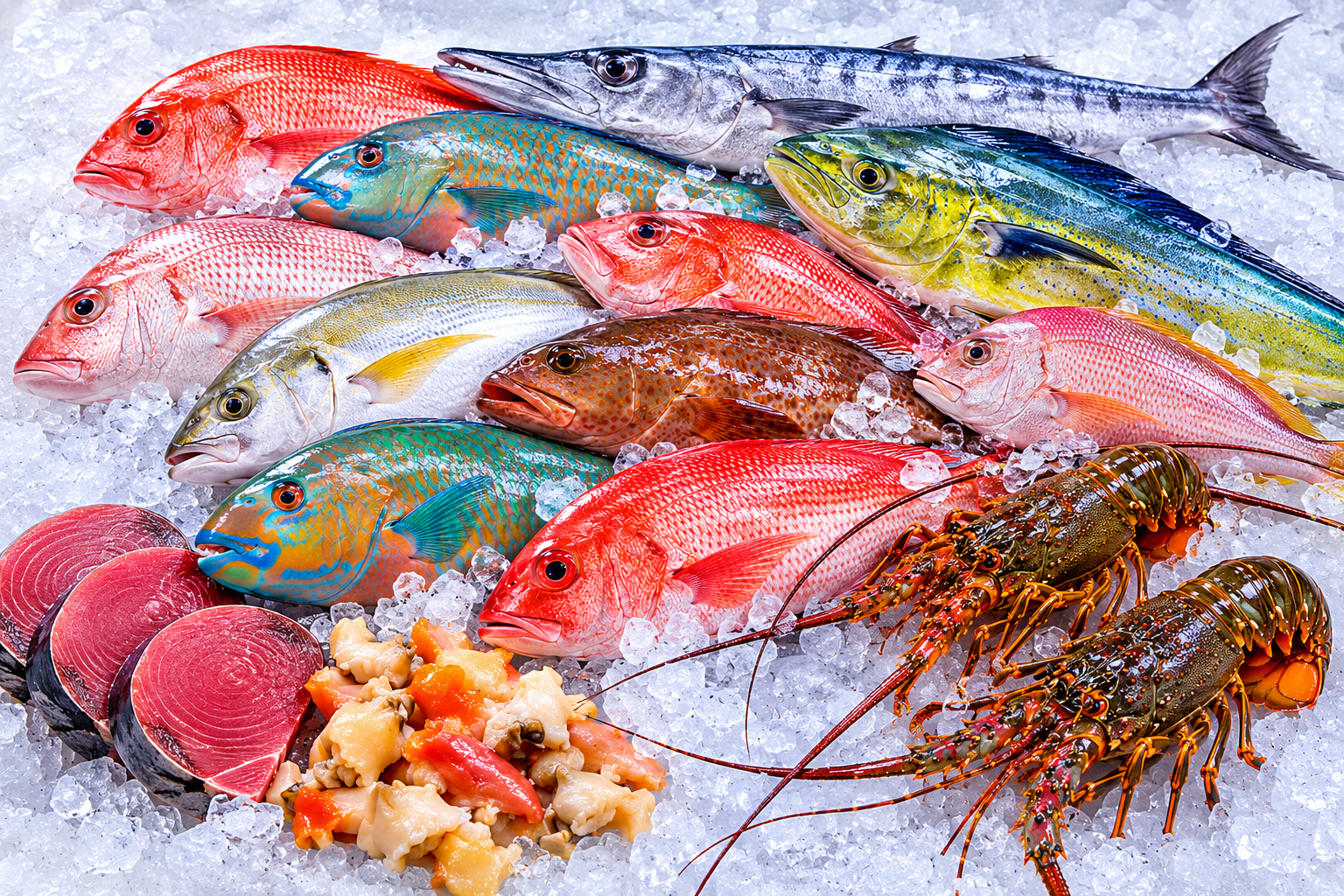 Ocean and seafood