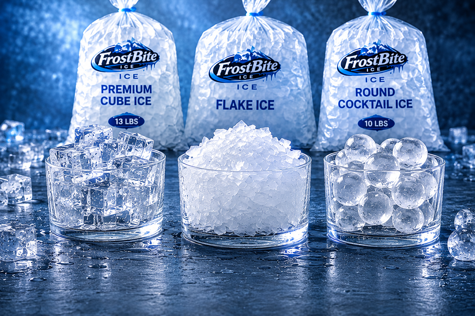 FrostBite Ice product range