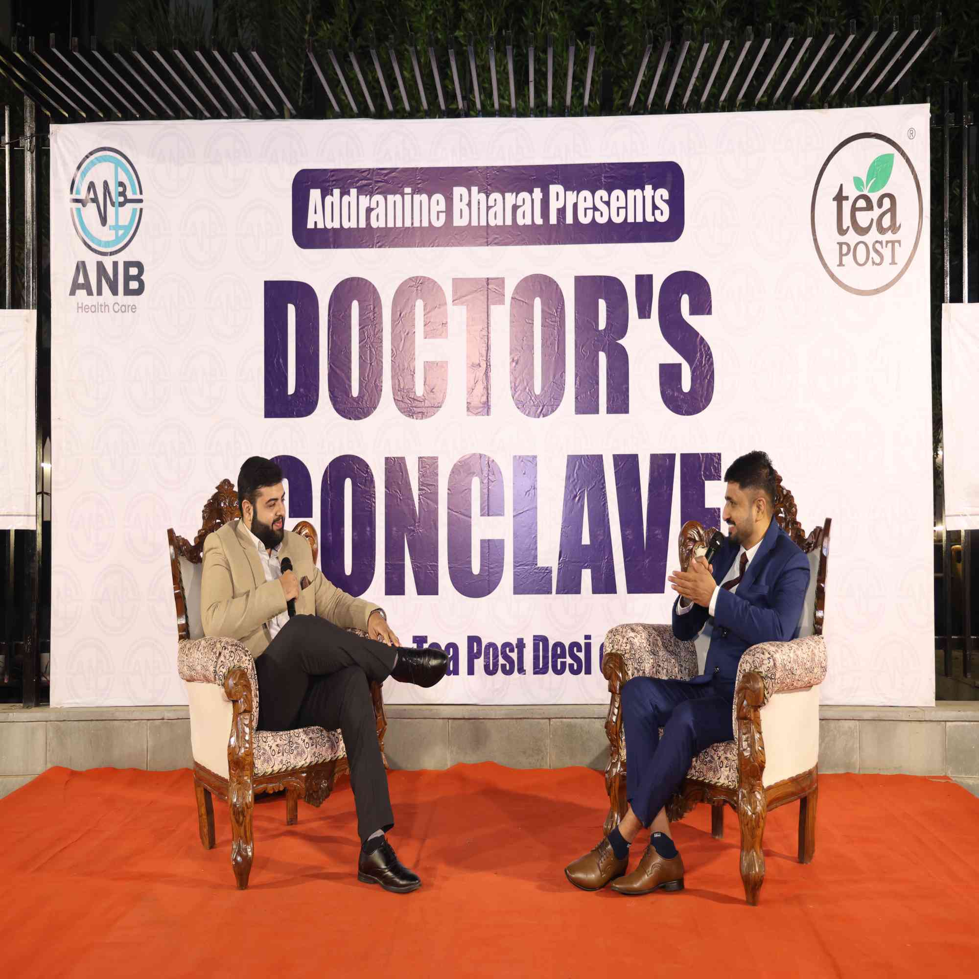 Featured speaker on stage.