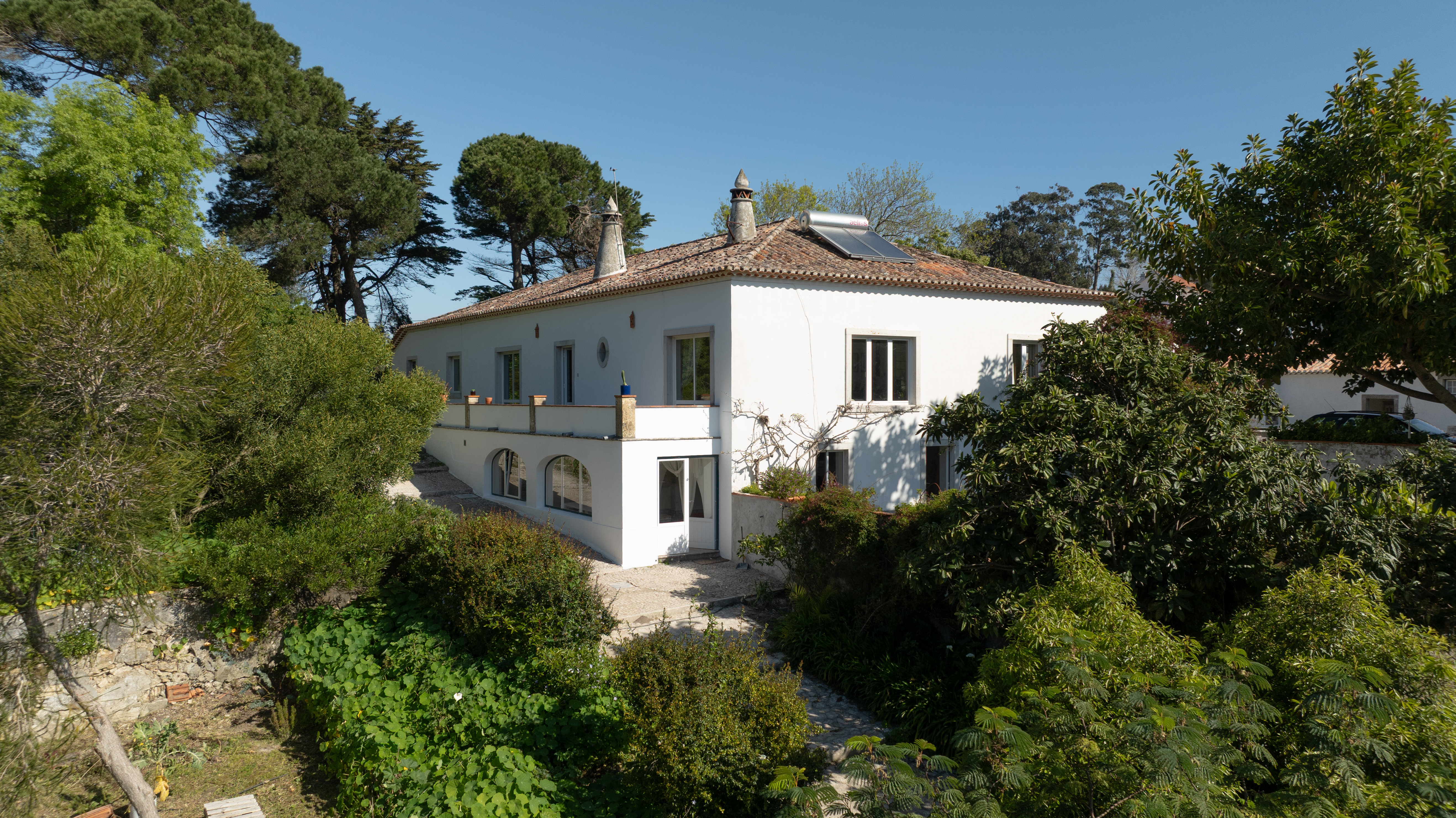 Aerial view of The Home