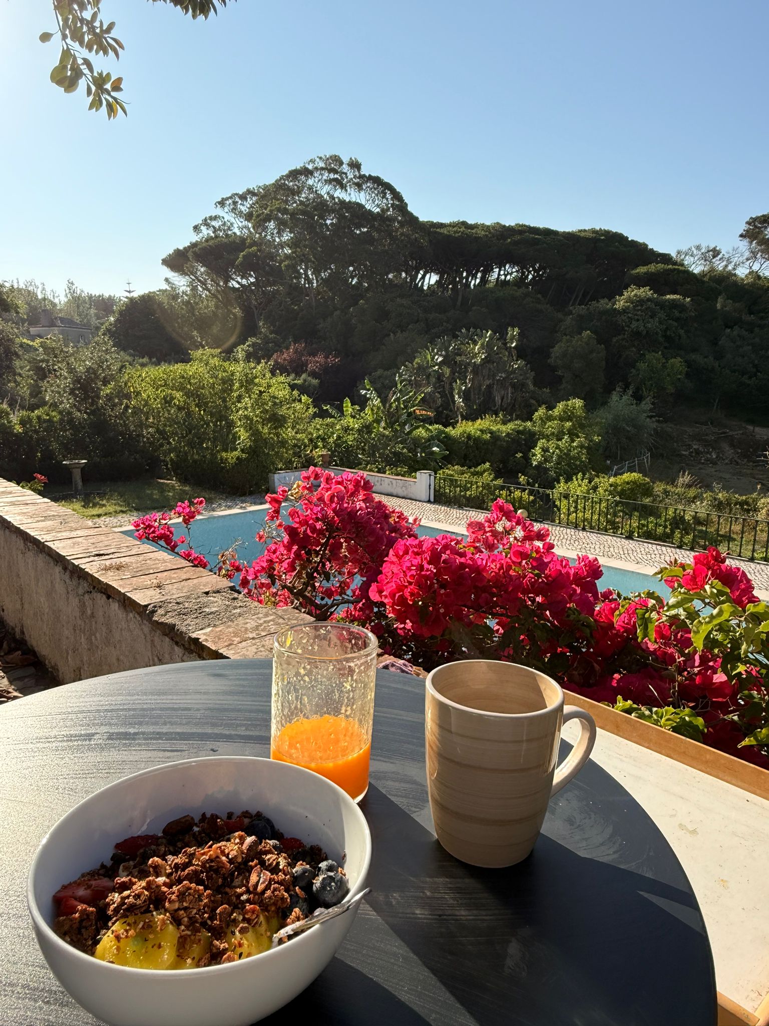 Breakfast on the terrace