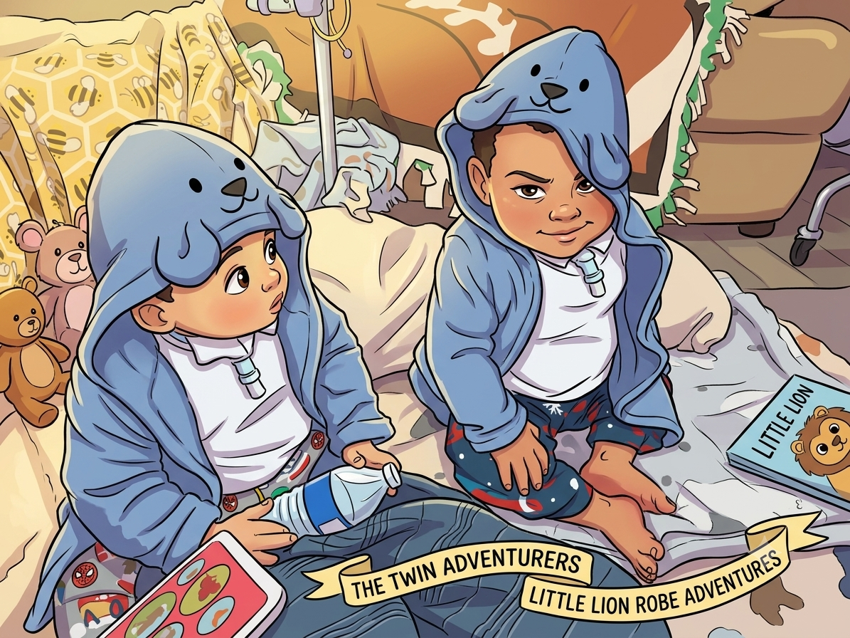 The Twin Adventurers — Little Lion Robe Adventures