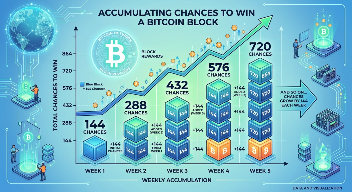 Bitcoin Lottery Compound — premium NerdMiner V2 hardware delivered monthly