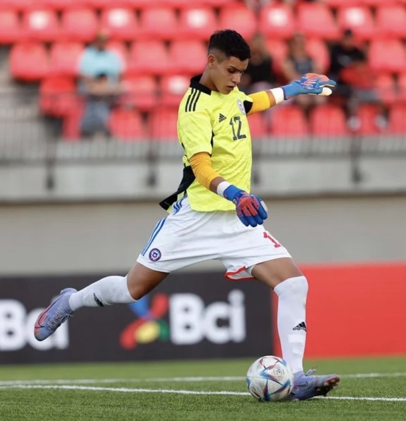 Christian Bravo - Uniforme oficial Selección Chilena Sub-17
