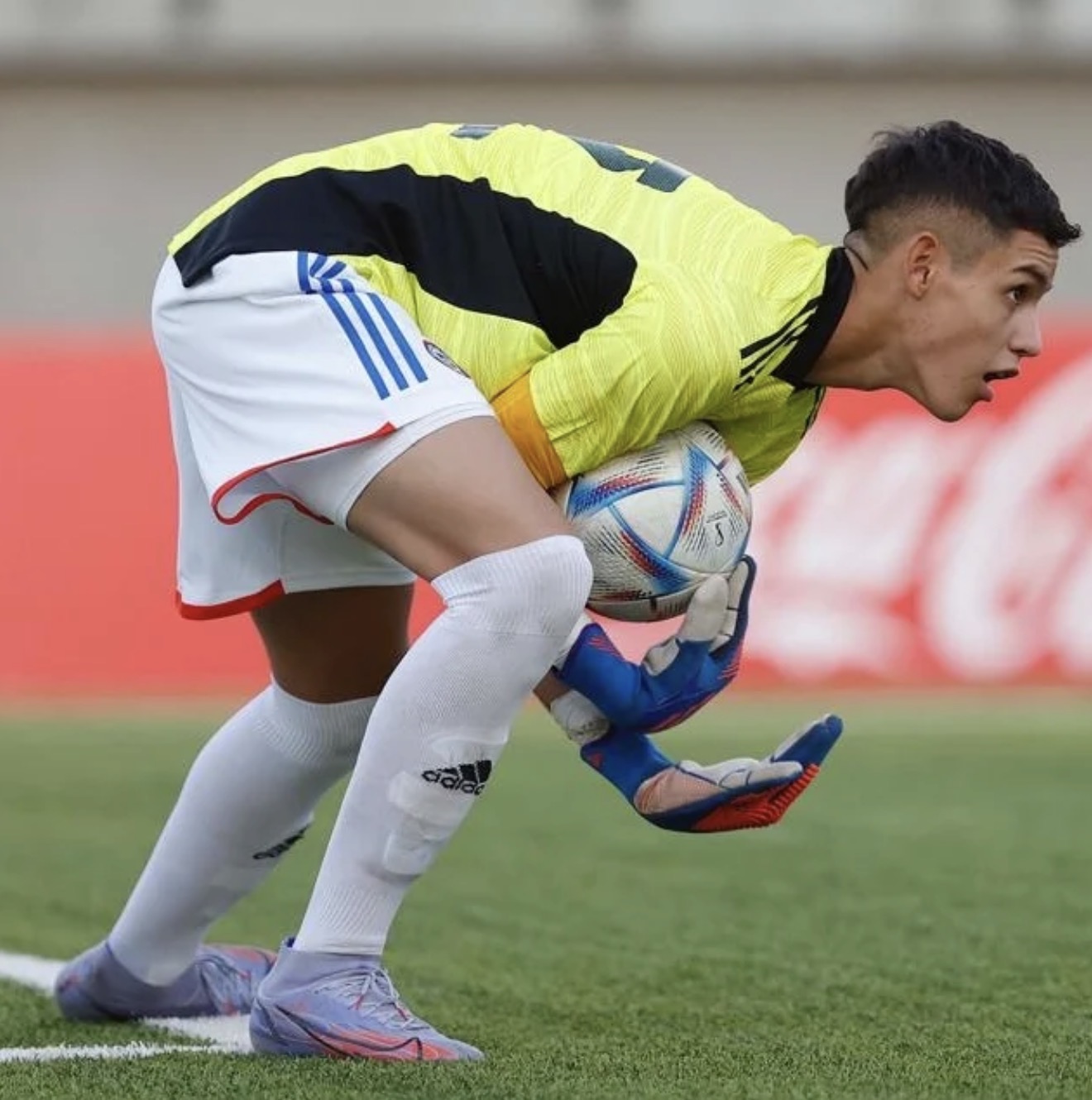 Christian Bravo posando - Selección Chilena Sub-17