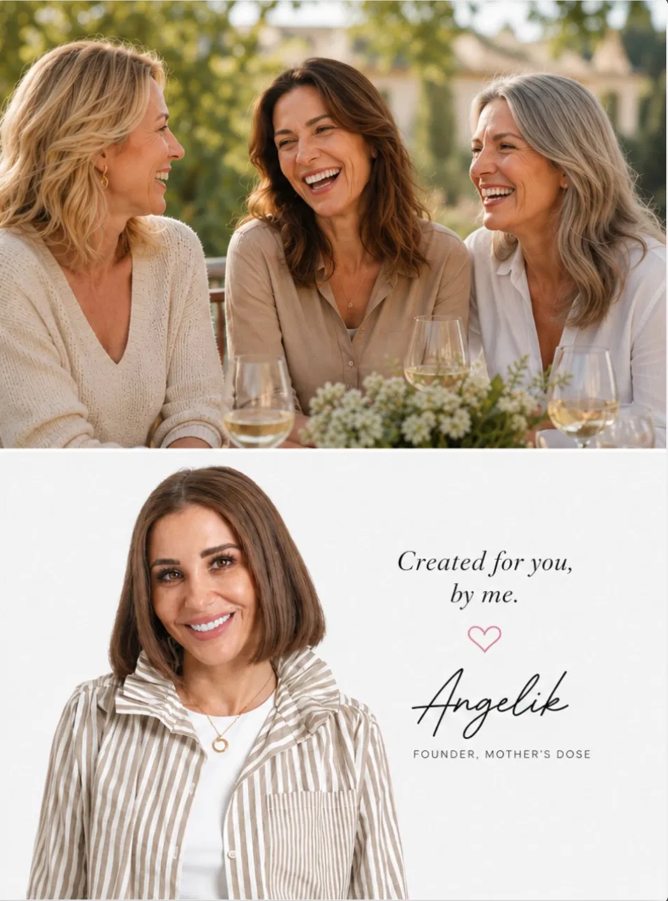 Created for you by Angelik founder signature image