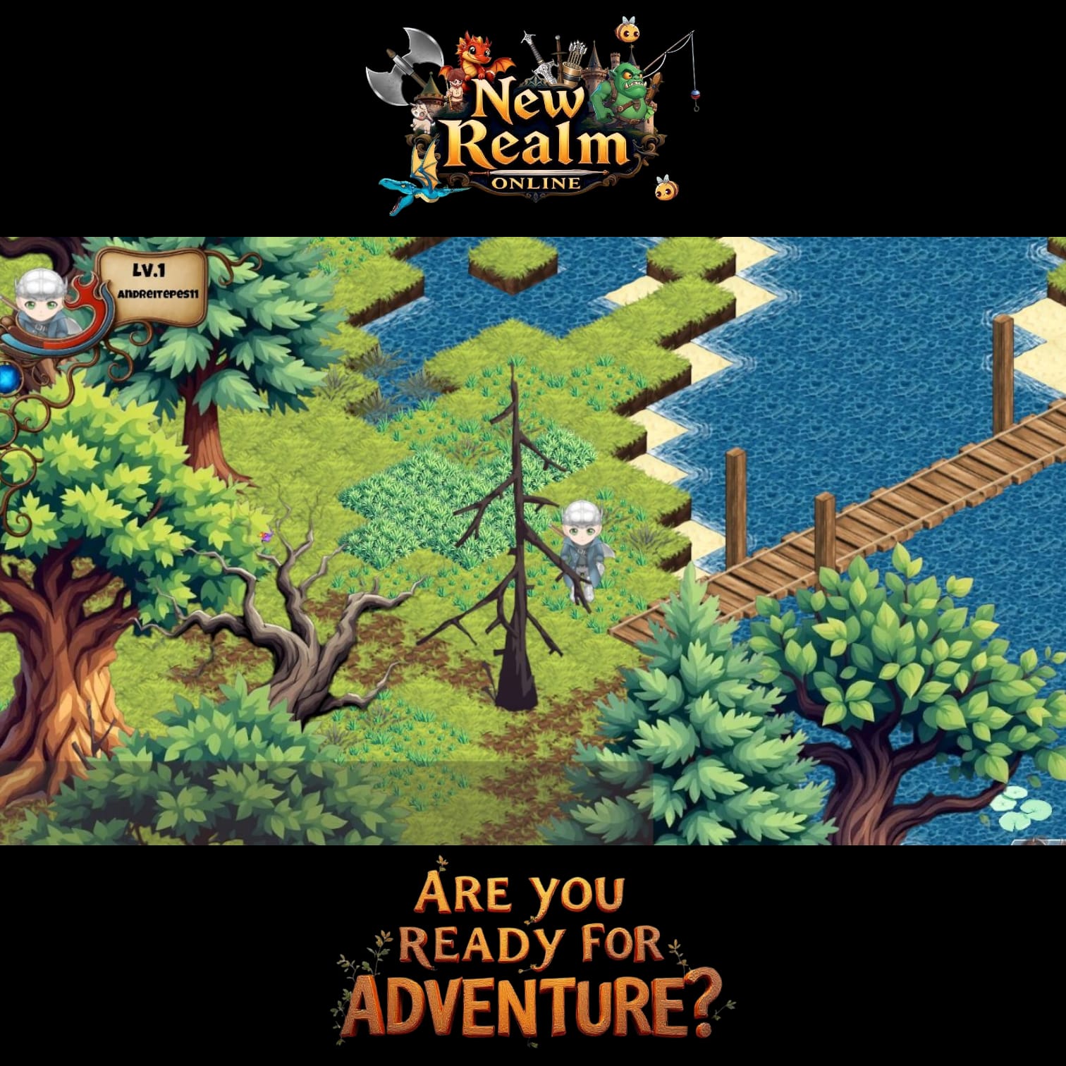 New Realm Online — Are you ready for adventure?