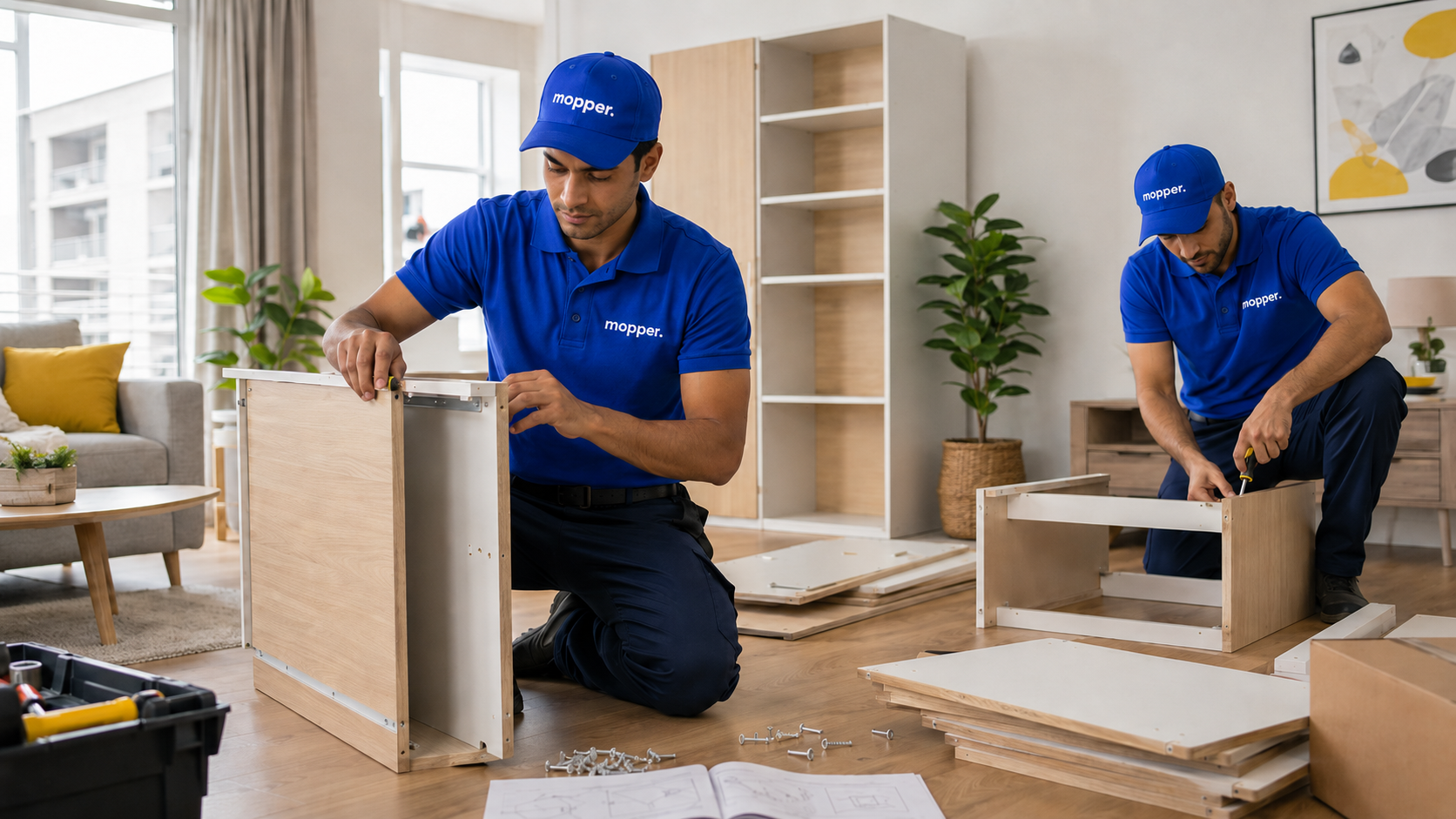 Möbelmontage durch Mopper