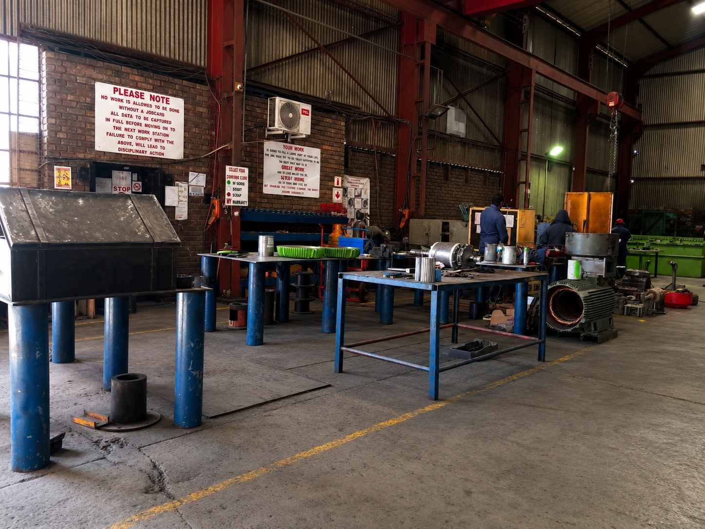 Workshop Receiving Process