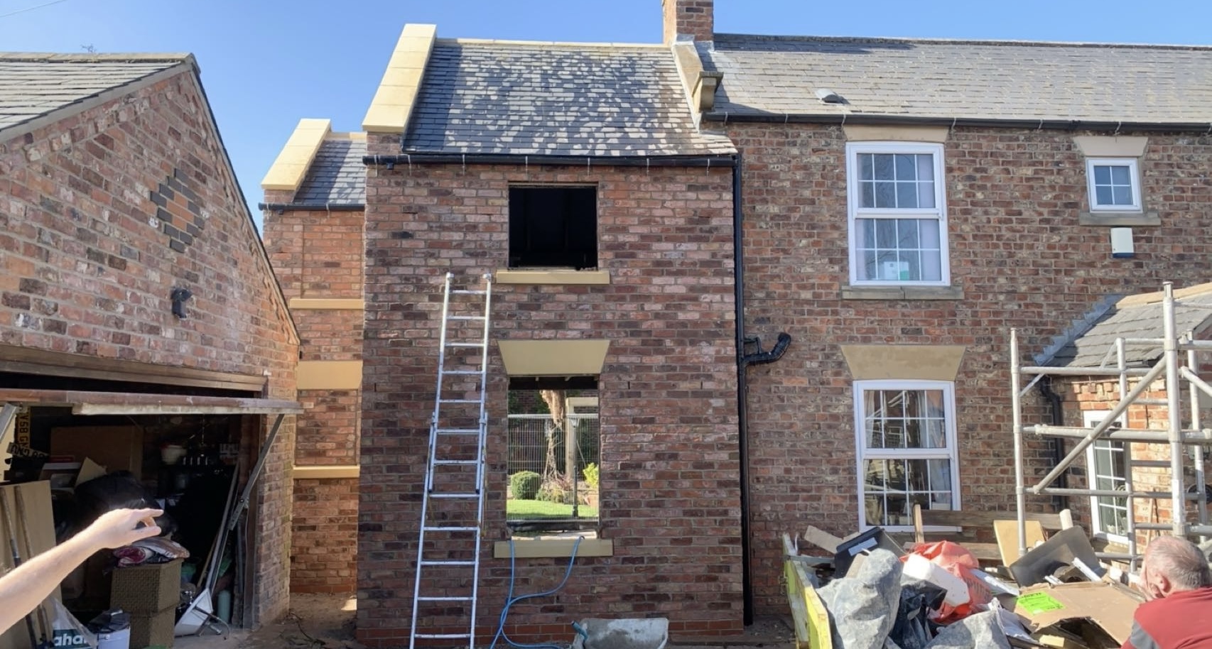 Multi-Storey Extension Construction
