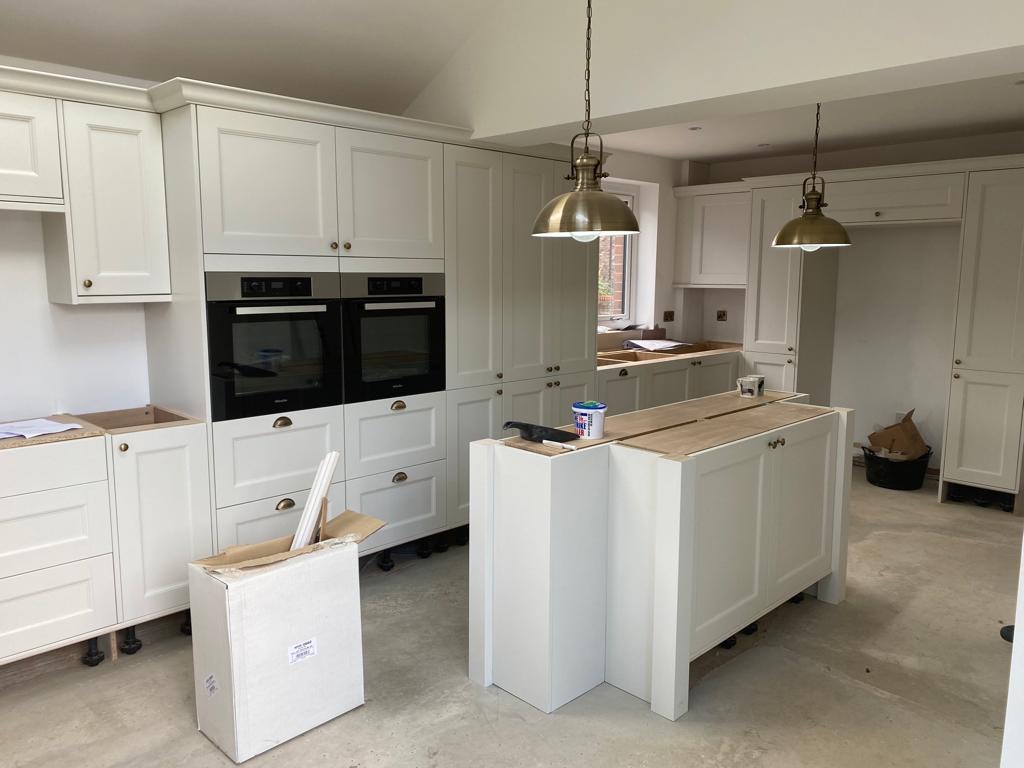 Modern Grey Shaker Kitchen