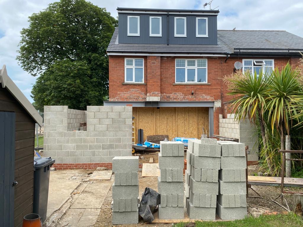 Loft Conversion with Grey Cladding