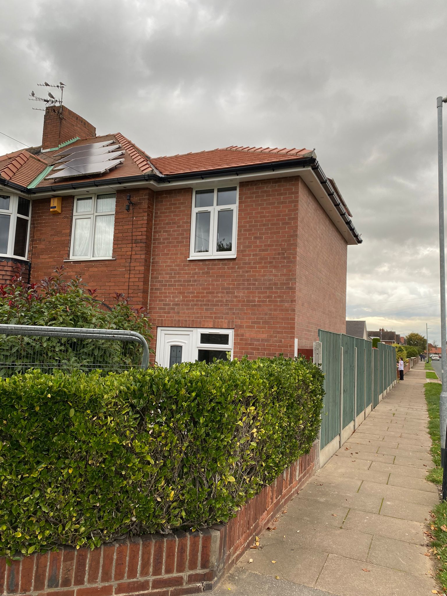 Two-Storey Extension with Solar Panels