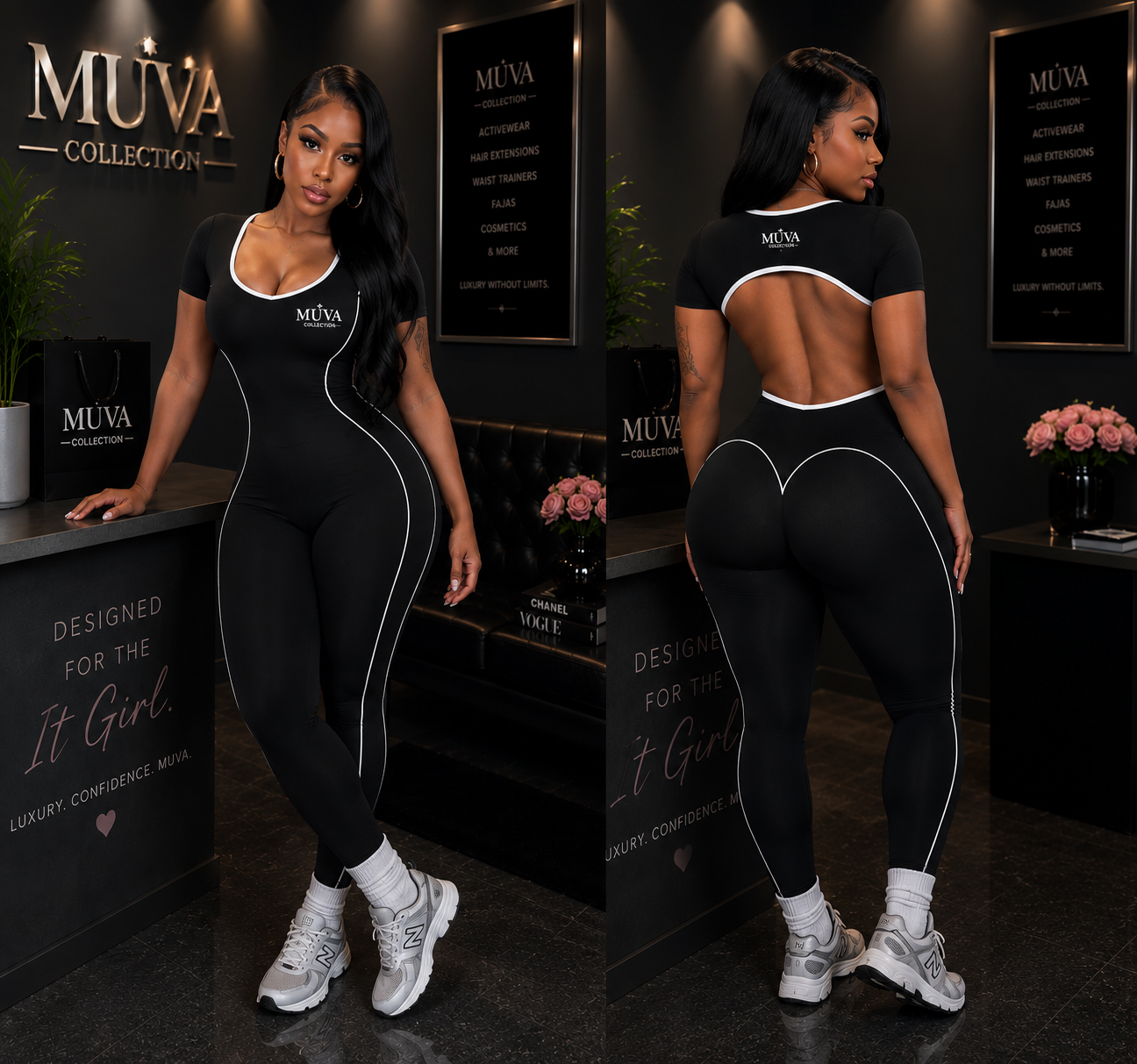Signature Black Jumpsuit