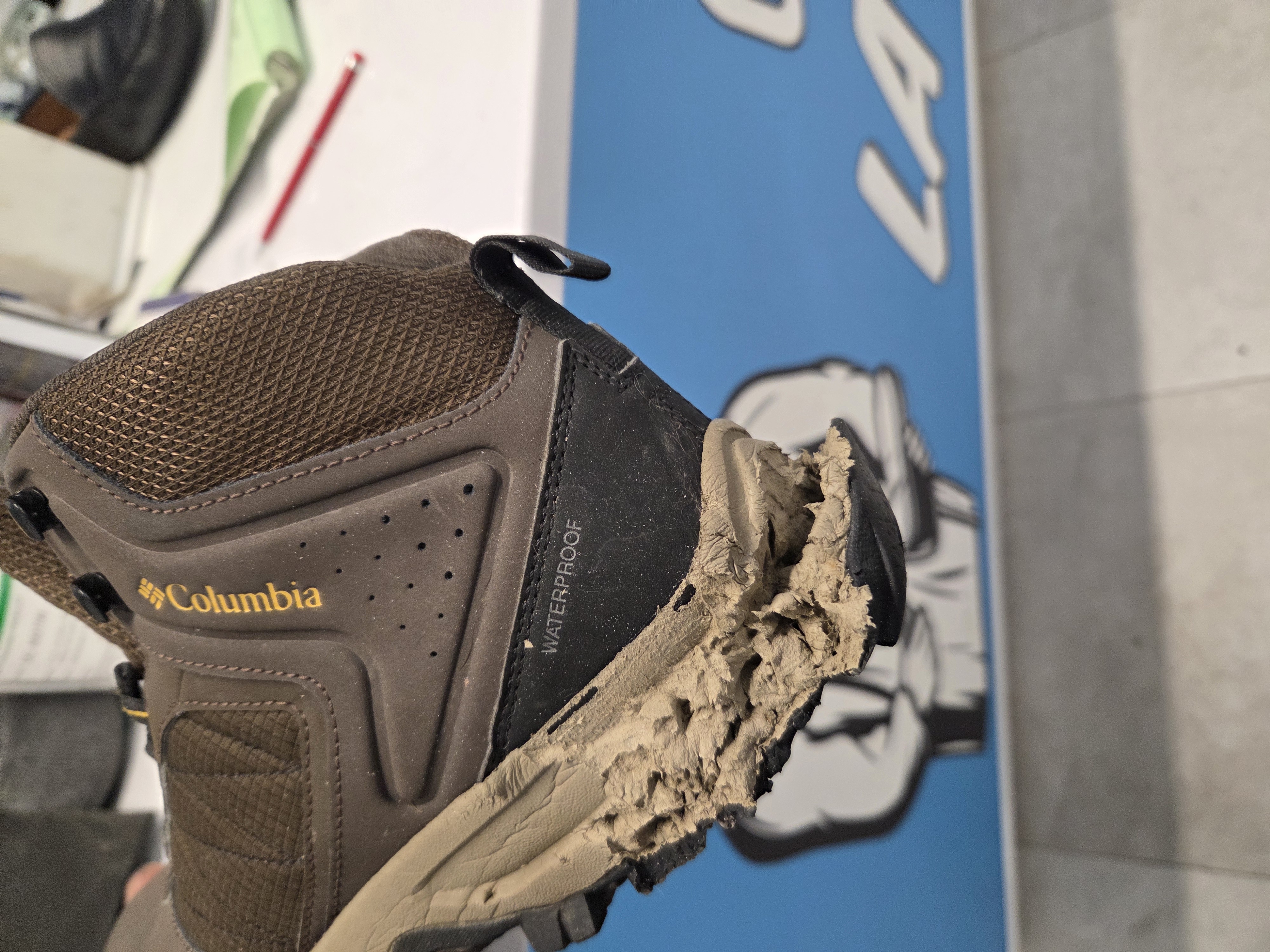 Ghete Columbia Waterproof - talpă roasă de câine
