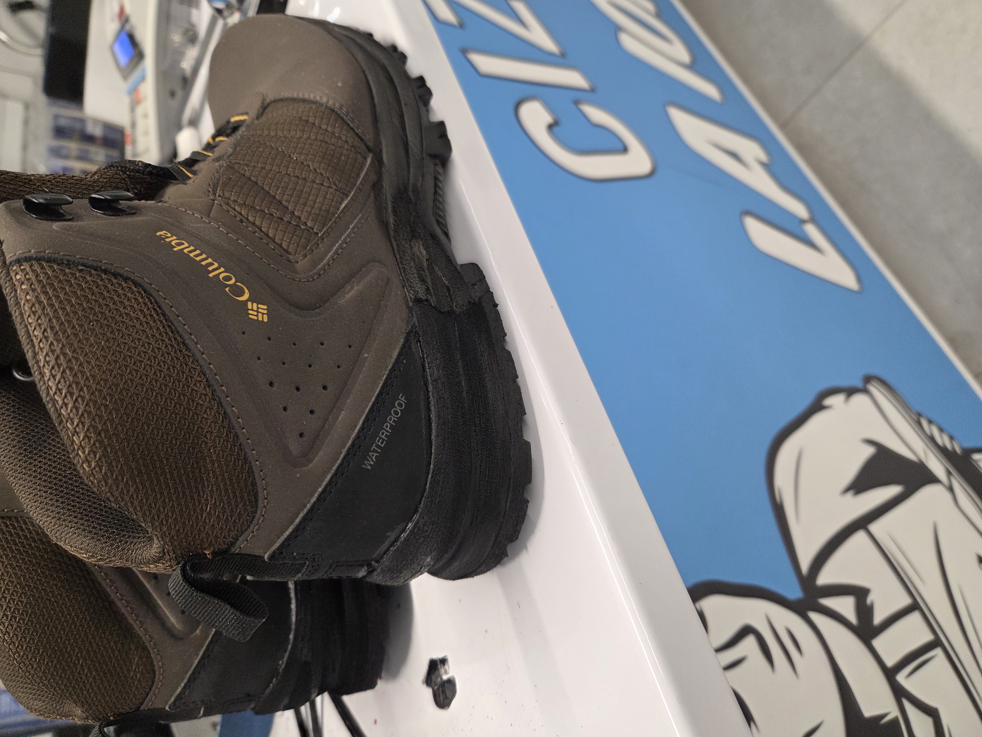 Ghete Columbia Waterproof - talpă reconstruită
