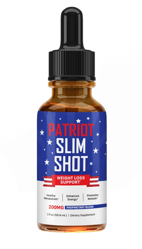 Patriot Slim Shot single bottle — daily wellness supplement