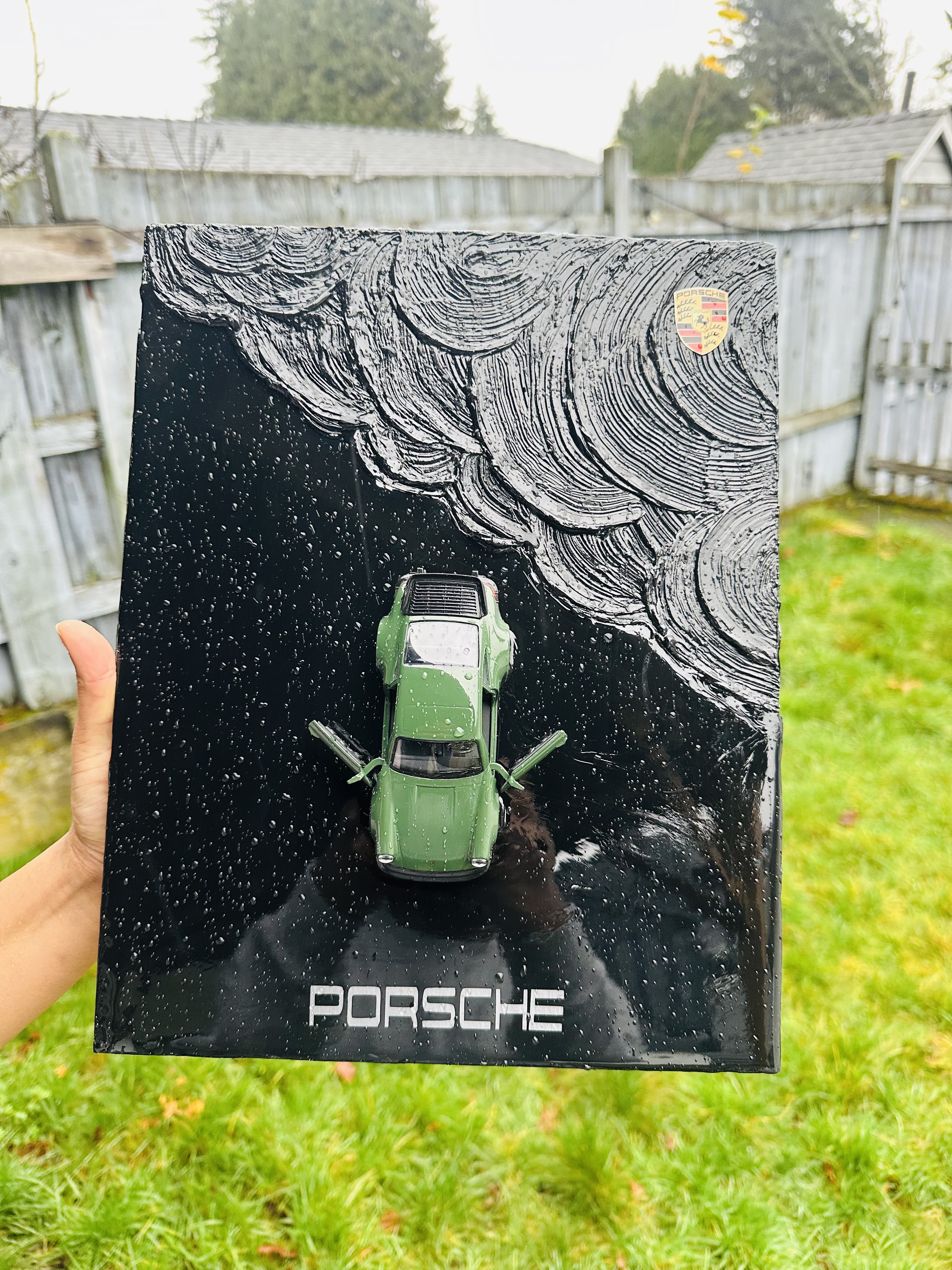Porsche Vintage Car Wall Art