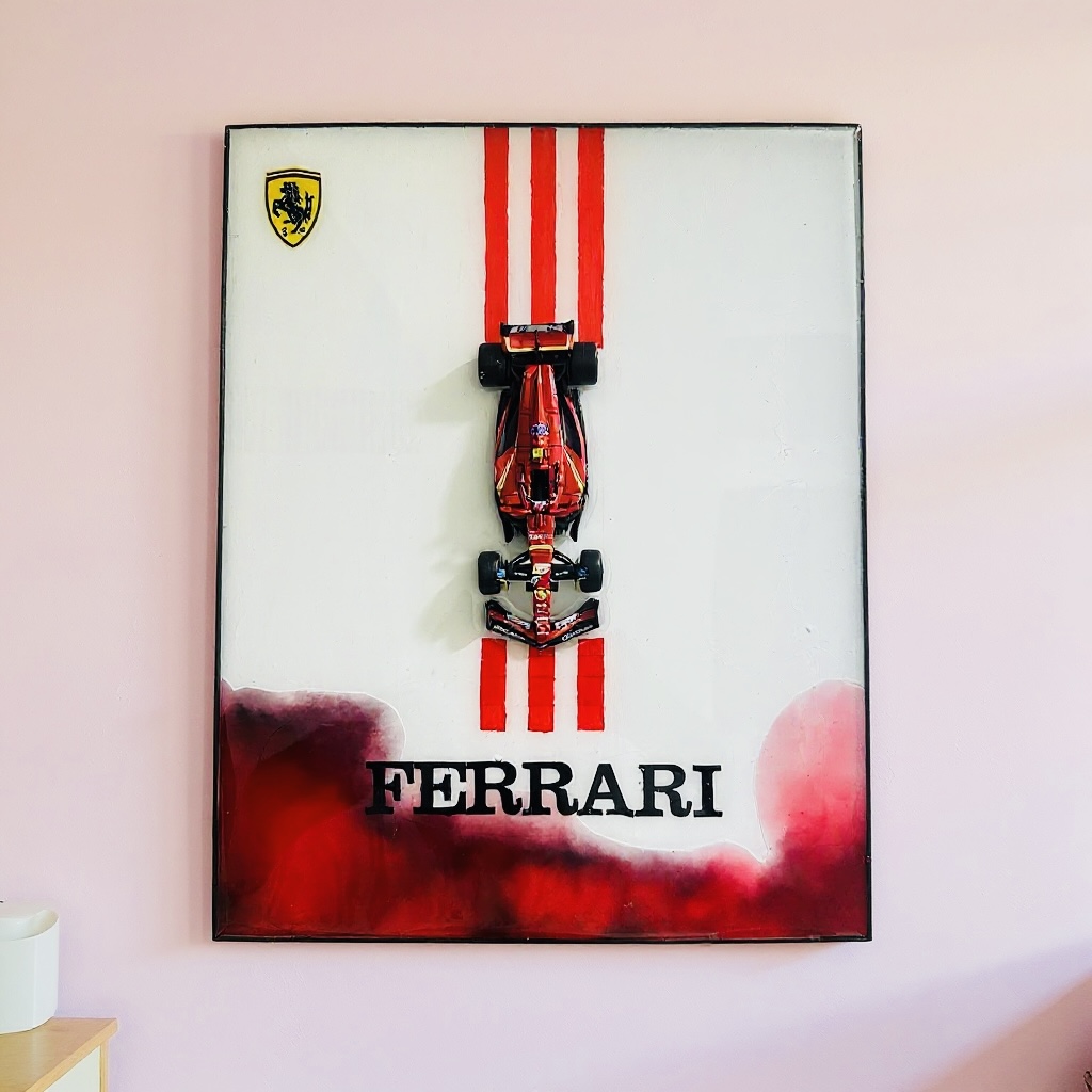 Ferrari Inspired MS Wall Art