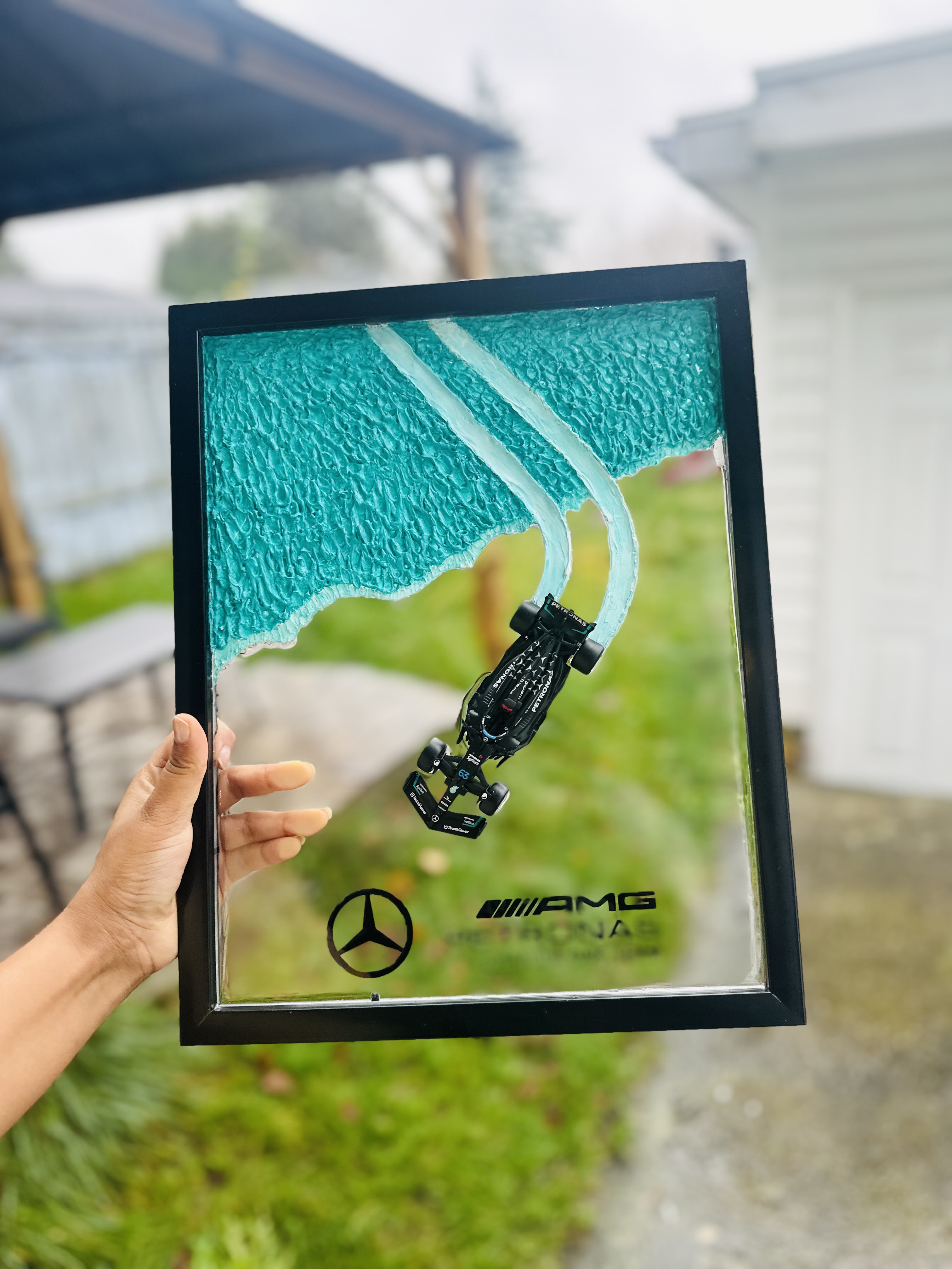 Mercedes AMG Ocean Art
