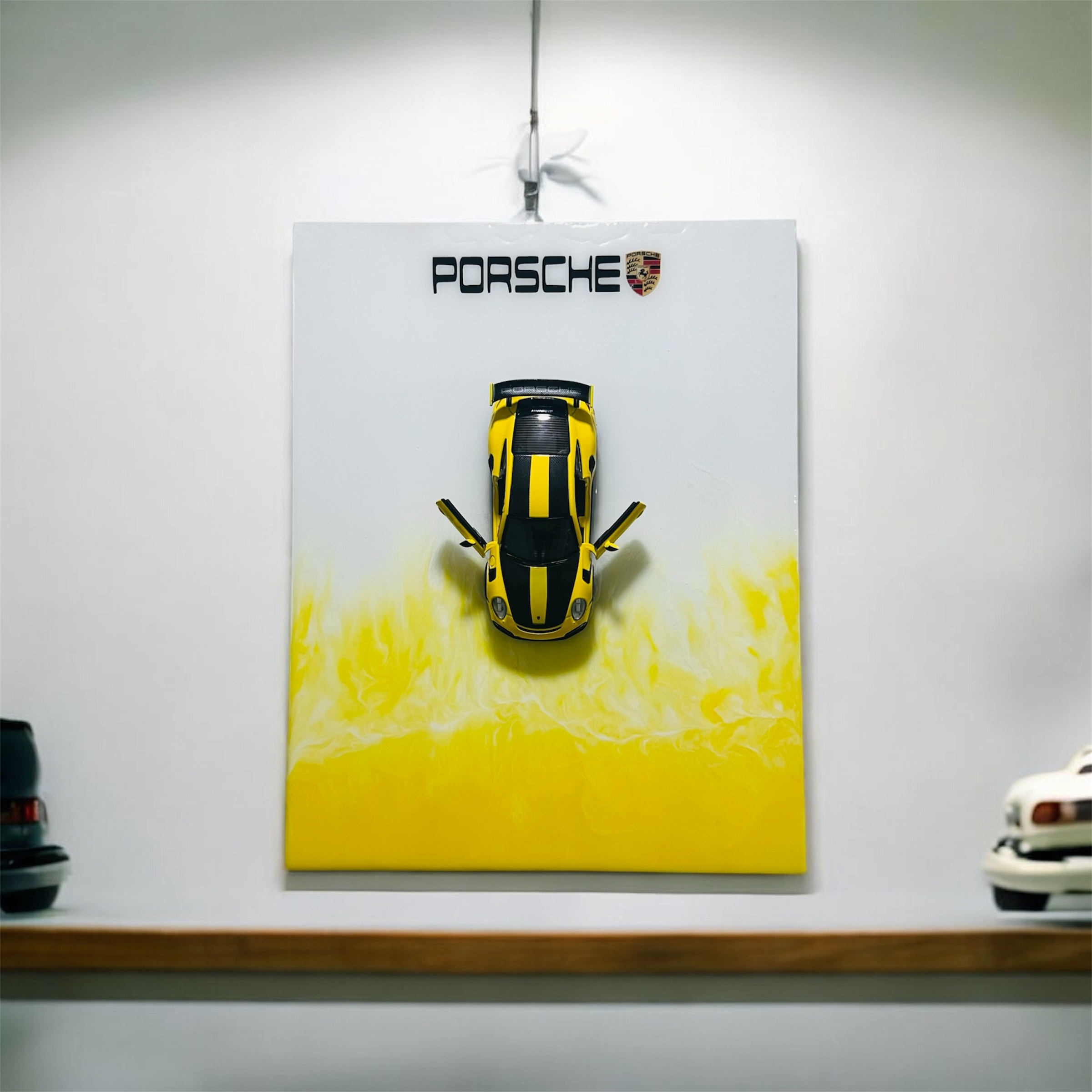 Porsche Racing Resin Art