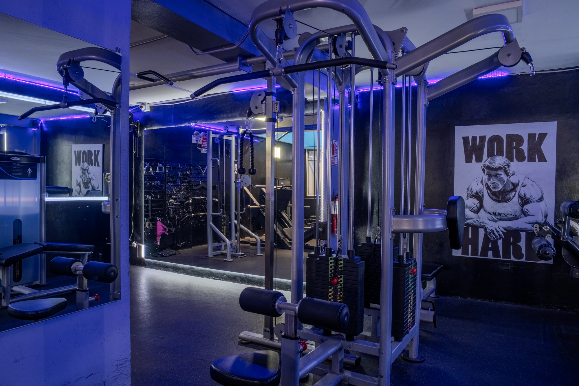Interior NEX Level Fitness