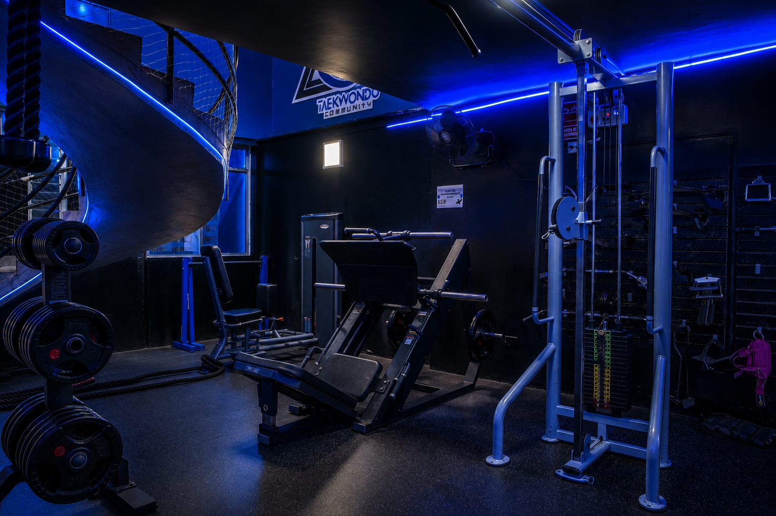 Interior NEX Level Fitness