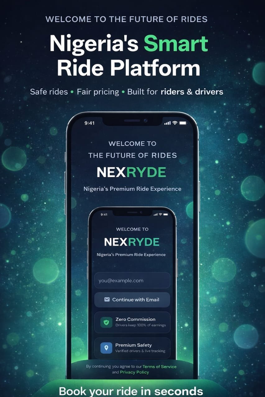 NEXRYDE App