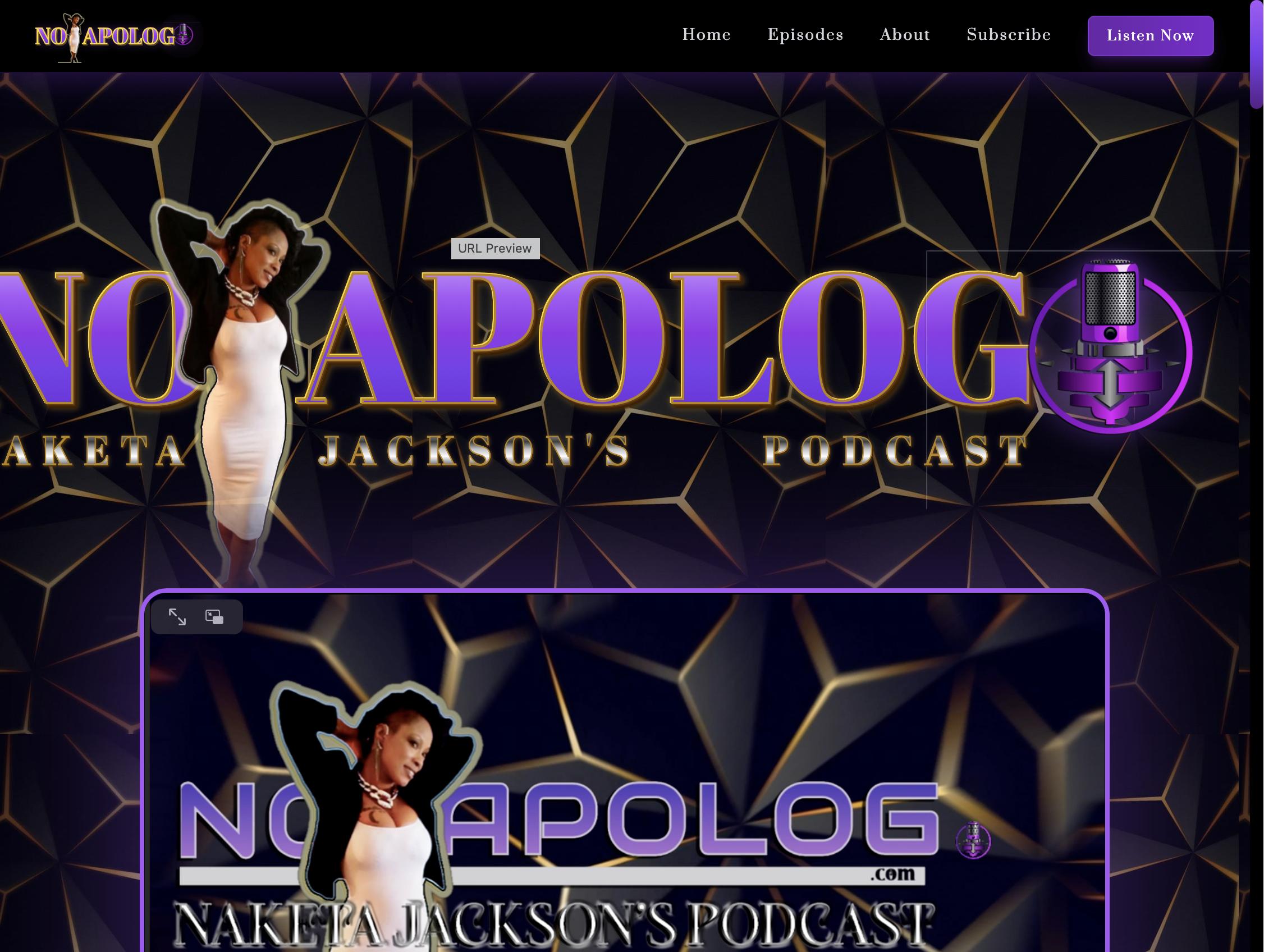 NO APOLOGI · Naketa Jackson's Podcast