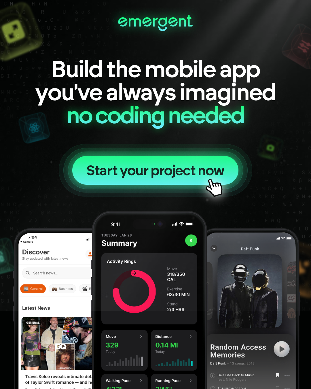 Try Emergent — An AI workspace
