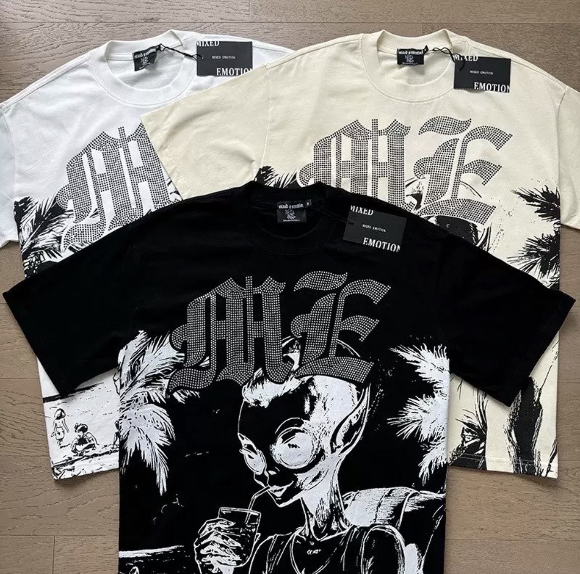Camisa Mixed Emotion Alien