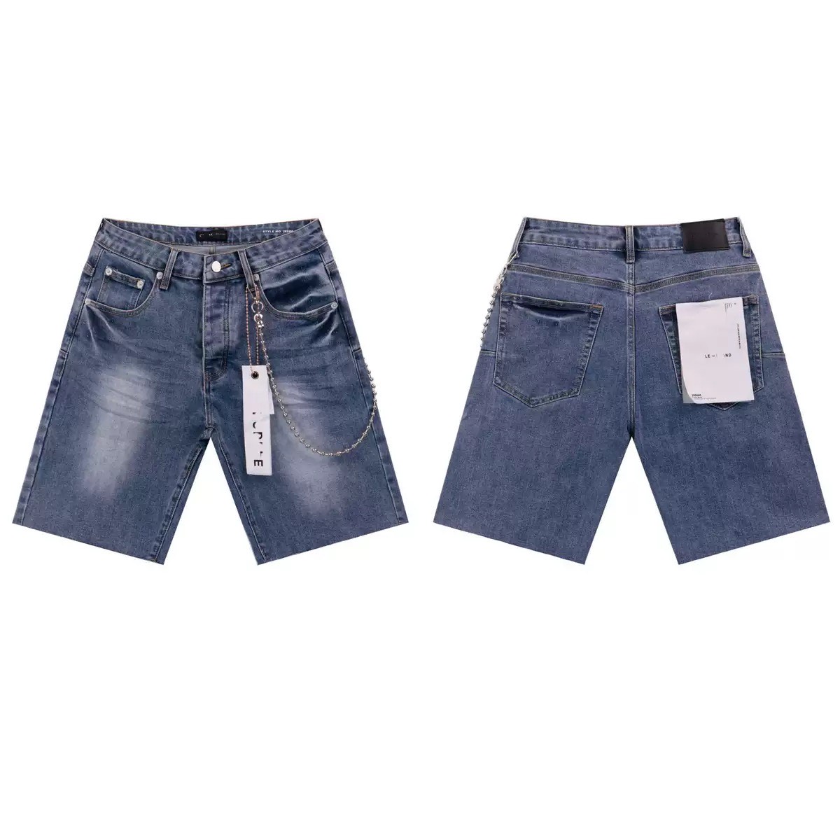 Short Denim Chain