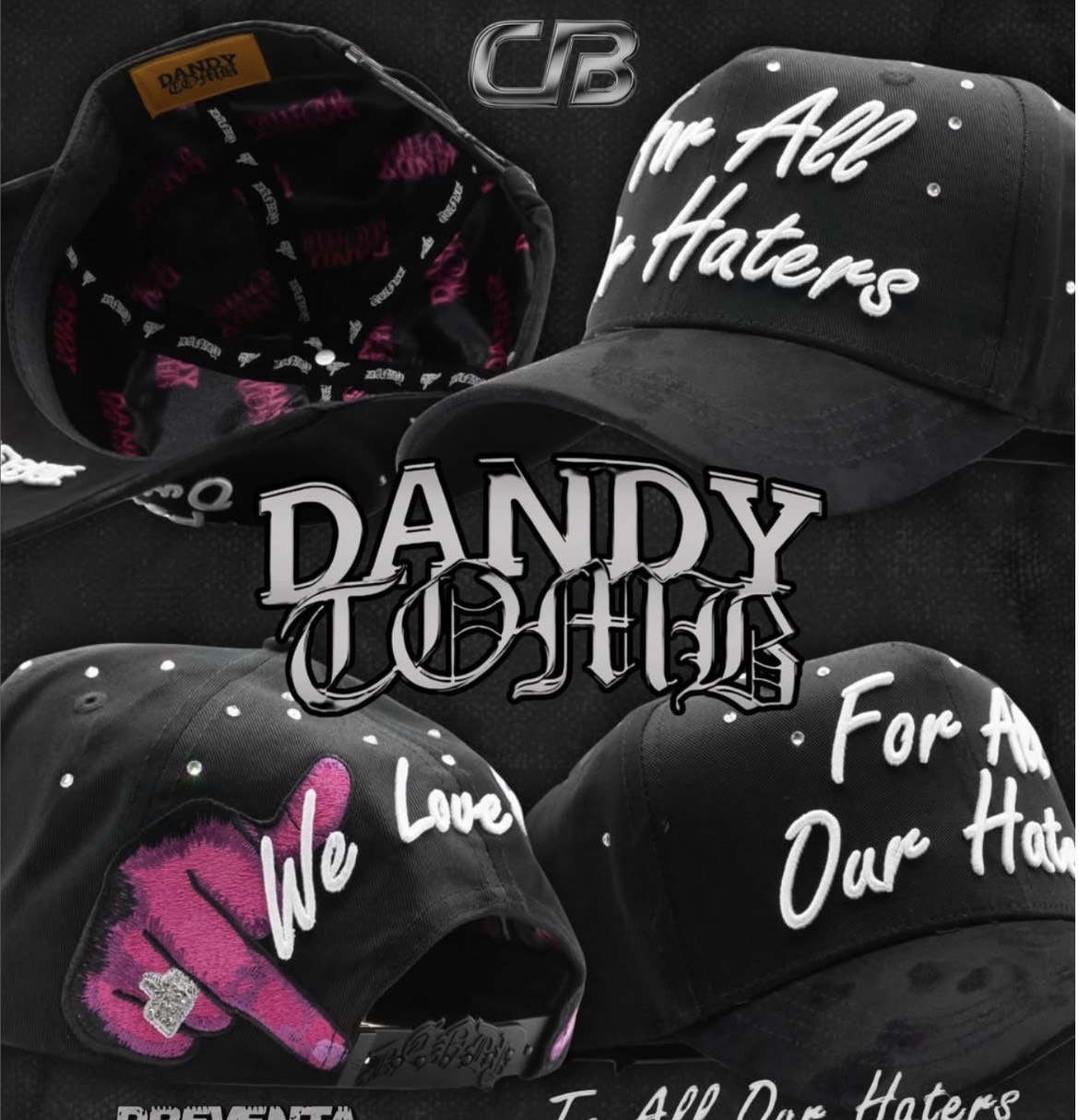 Gorra Dandy Toxic Haters