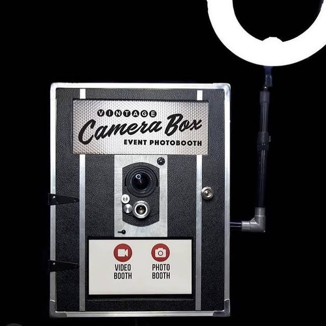 Vintage Camera Box Print Photo Booth