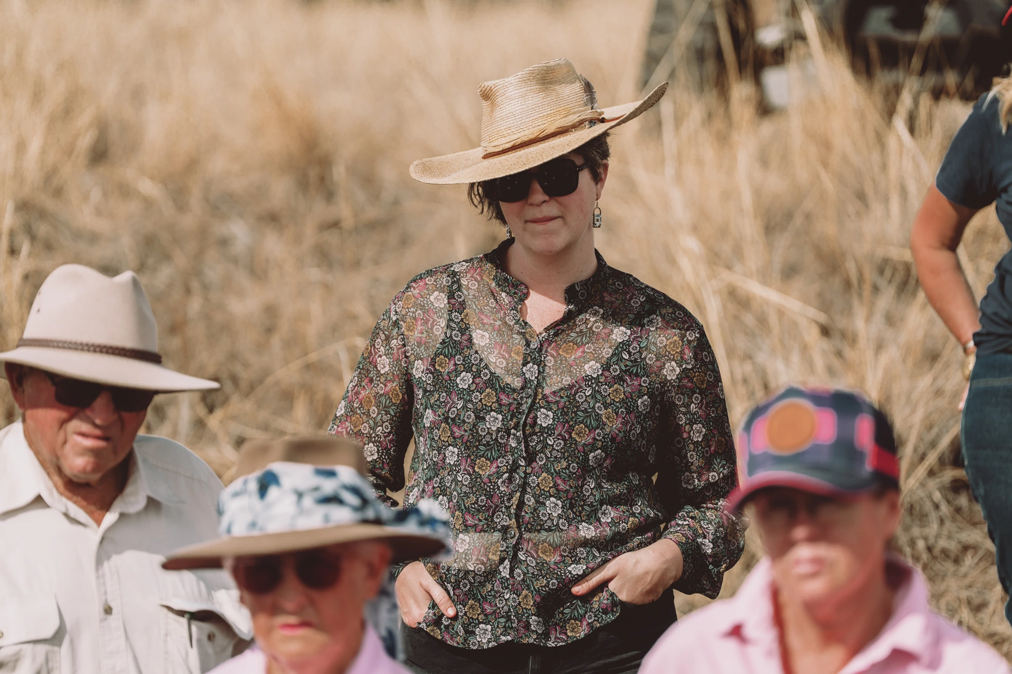 Walking the paddock