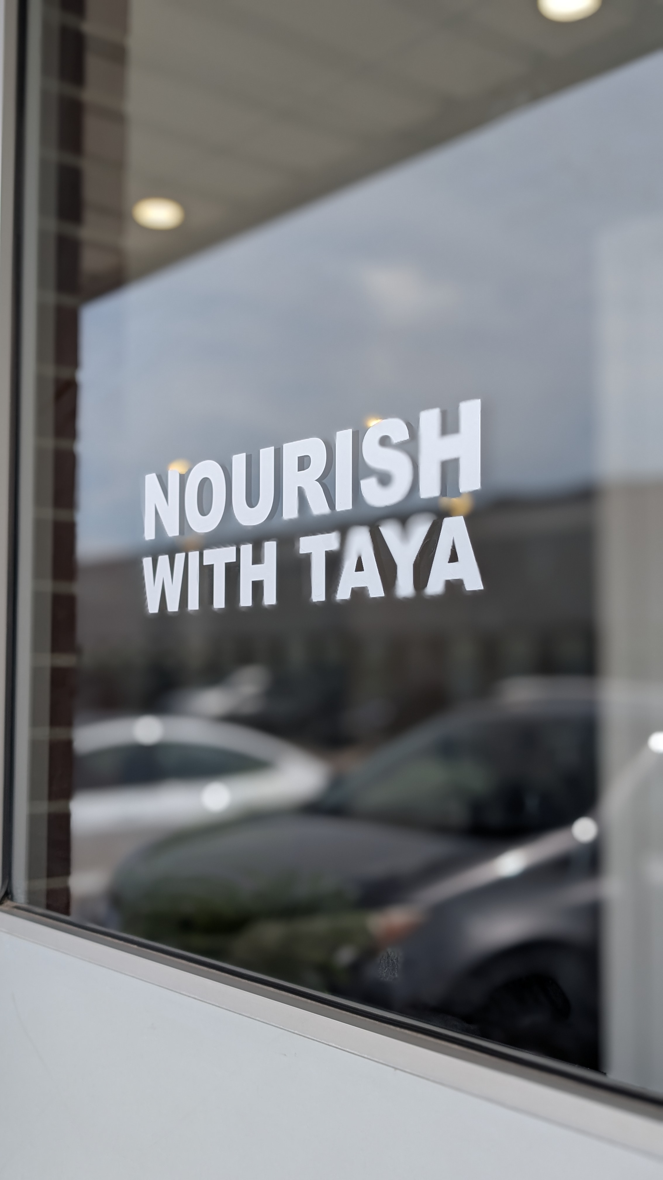 Nourish with Taya — Window Decals