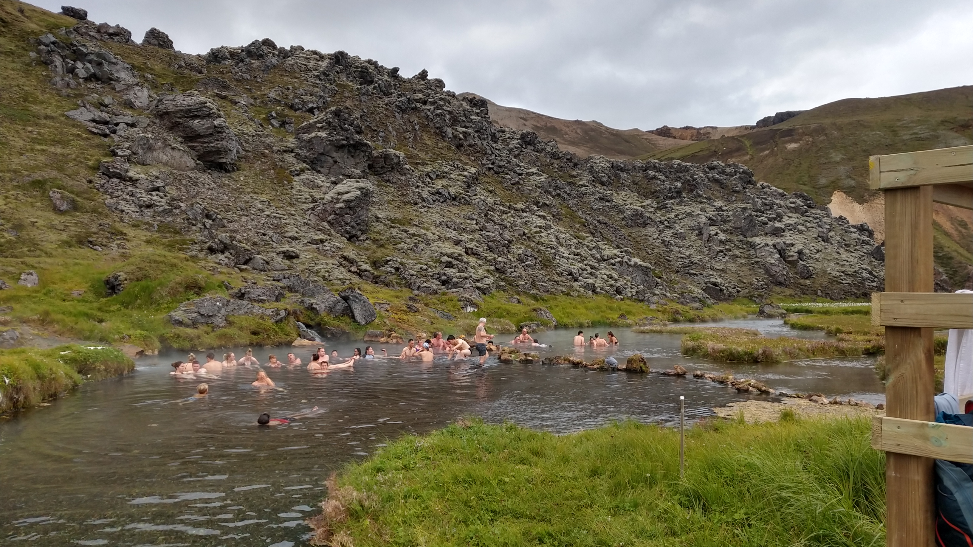 Hot spring naturale
