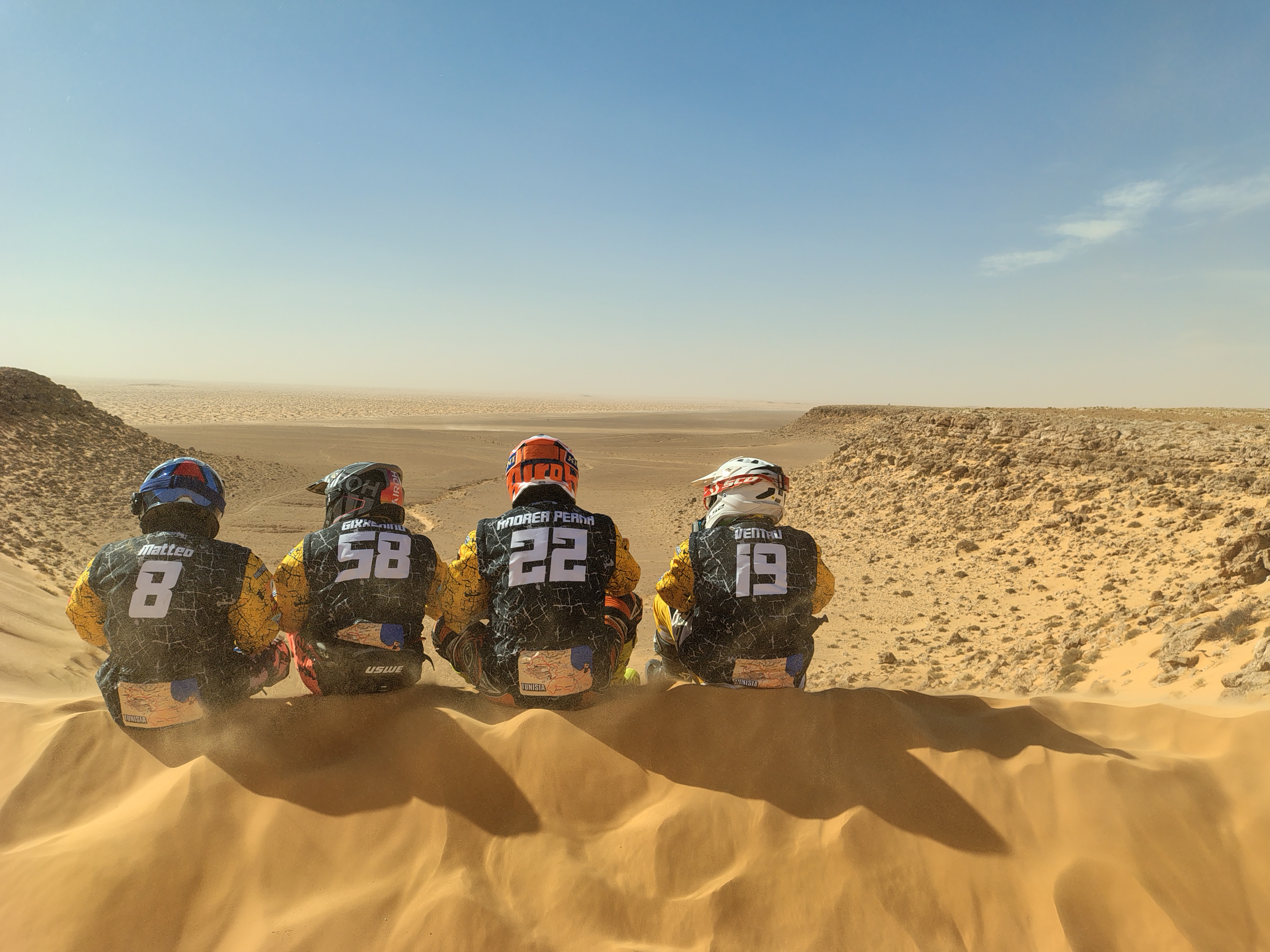 Team sulla duna