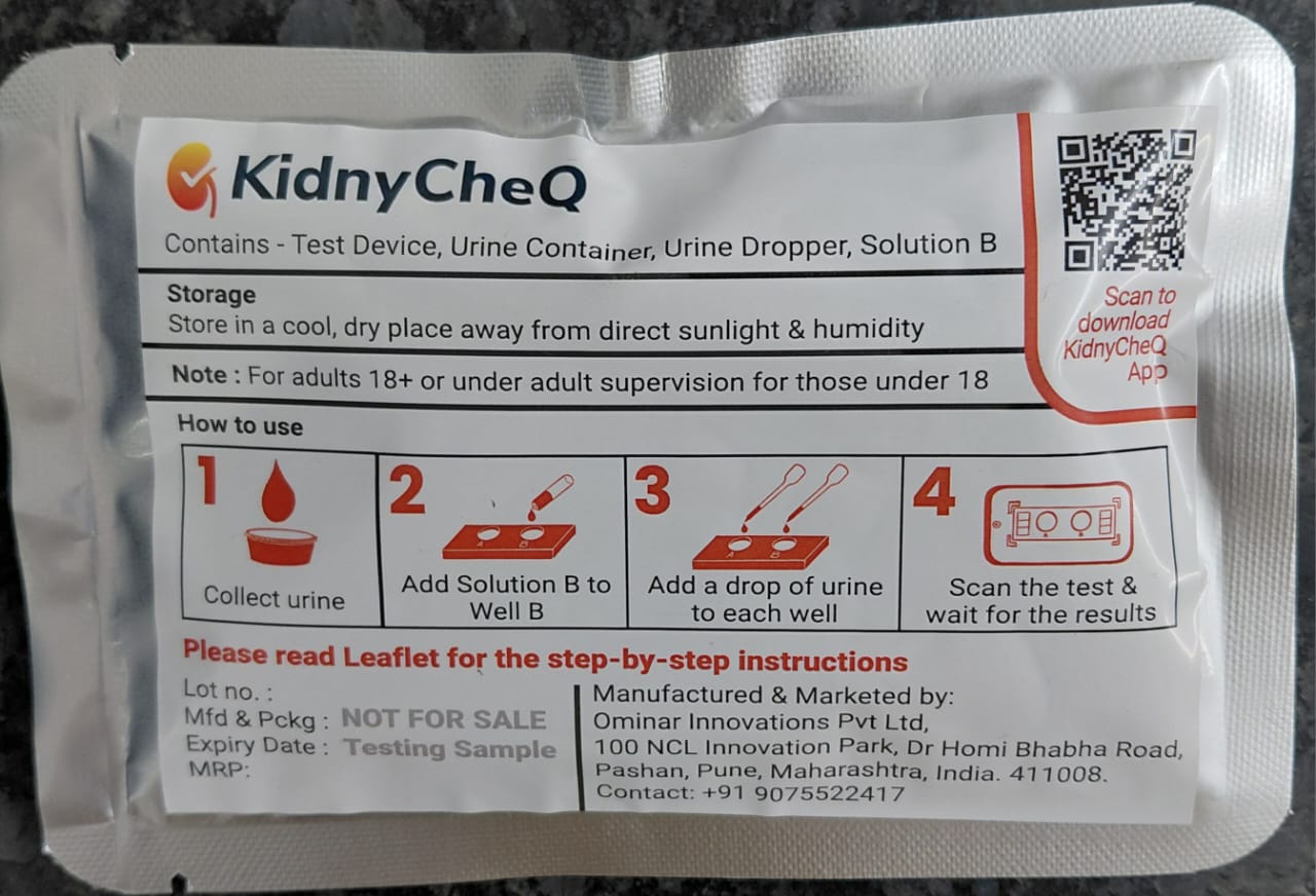 KidneyCheQ Instructions - How to Use