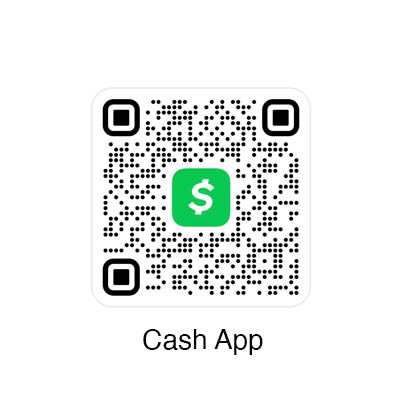 Cash App donation QR code