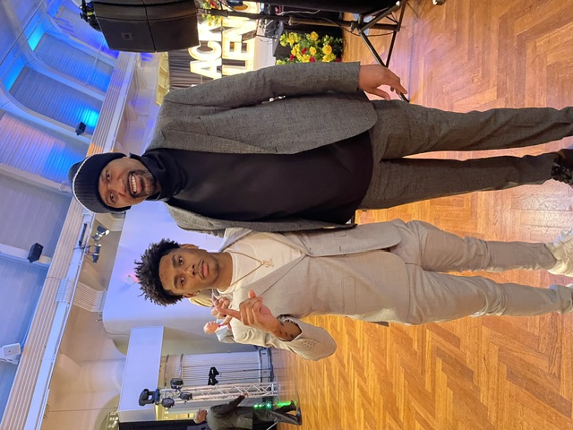 With Jalen Rose