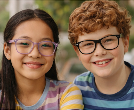 Shop Kids' Durable Eyeglasses - Flexible, safe frames for active children